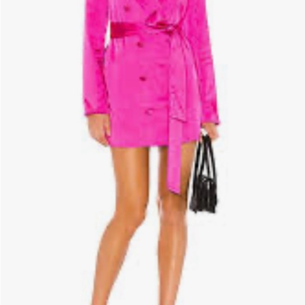 Lovers + Friends Fuchsia Dress